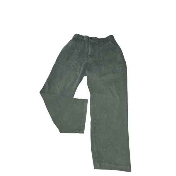Big Bud Press Western Womens Pants L Evergreen High Rise Straight Leg - Picture 10 of 16